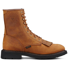 Ariat Cascade 8 inch Soft-Toe Boot Aged Bark Profile