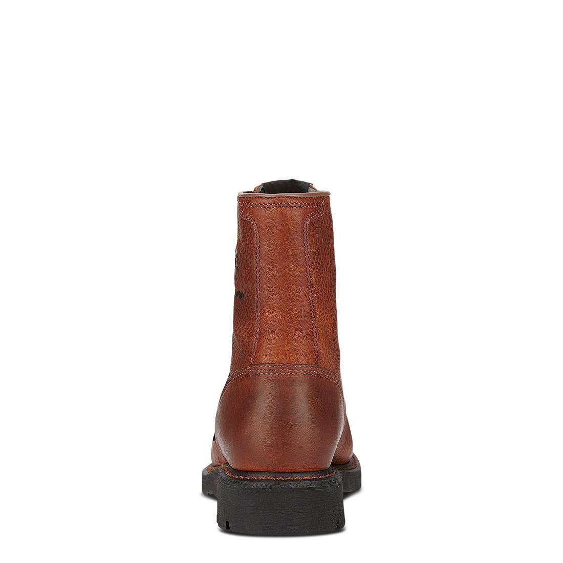 Ariat Cascade 8 inch Soft-Toe Waterproof Boot Sunshine Upper