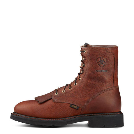 Ariat Cascade 8 inch Soft-Toe Waterproof Boot Sunshine Heel