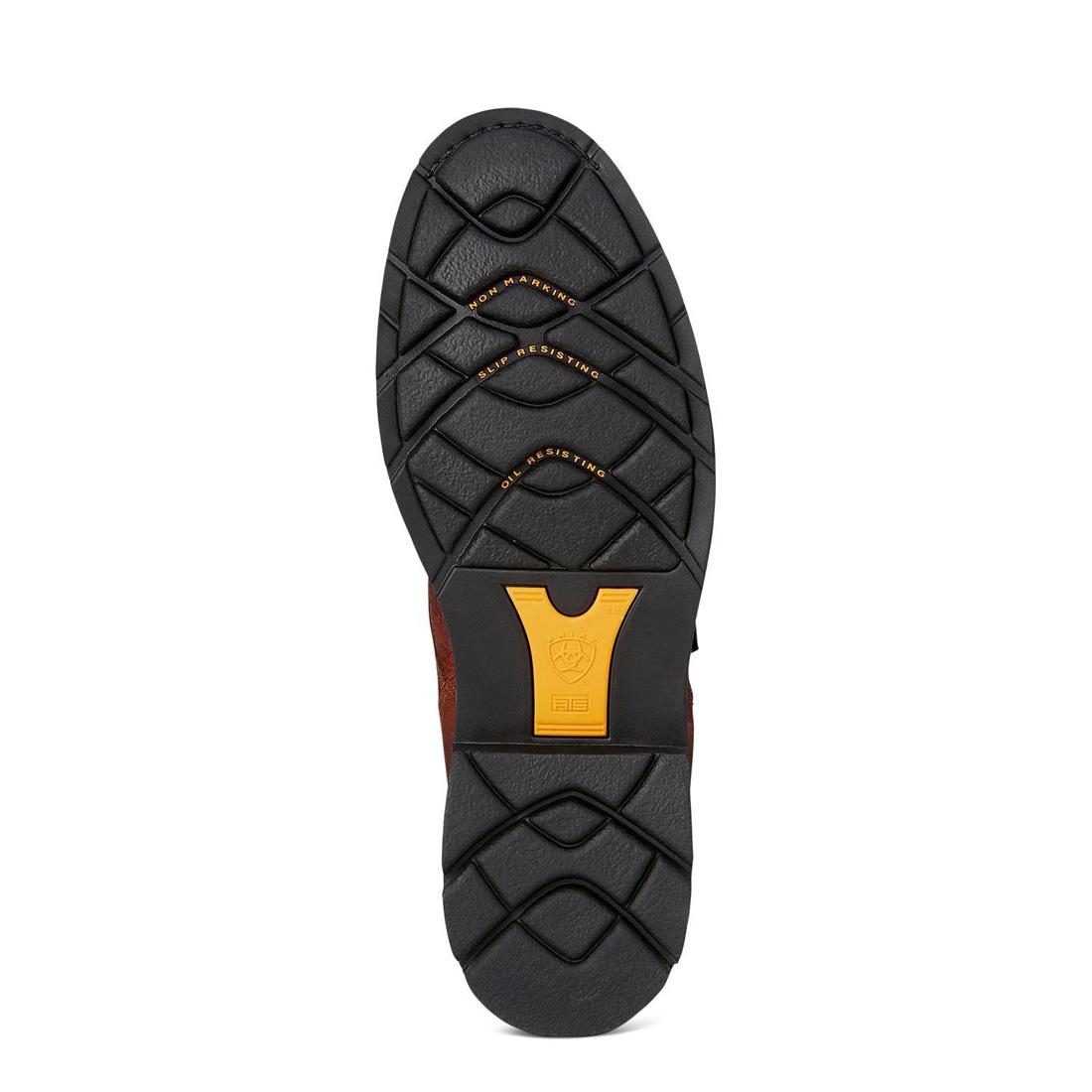 Ariat Cascade 8 inch Soft-Toe Waterproof Boot Sunshine Medial