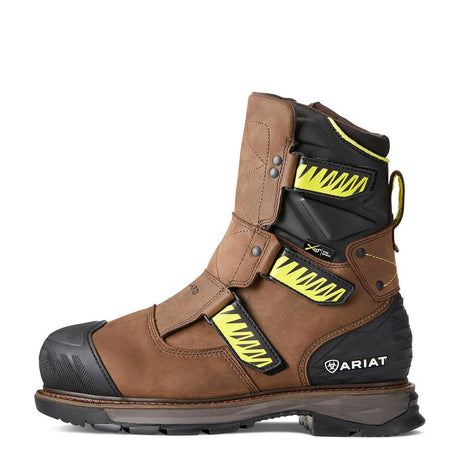Ariat Catalyst VX 8 inch Composite-Toe Waterproof MetGuard Work Boot Oily Distressed Brown Side