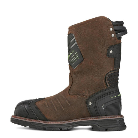 Ariat Catalyst VX Composite-Toe Waterproof Wide Square Toe Work Boot Bruin Brown Heel