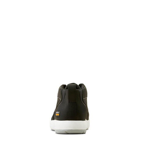 Ariat Conveyer Composite-Toe Work Shoe Black Heel