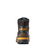 Ariat Endeavor 6 inch Soft-Toe Waterproof Work Boot Chocolate Brown Heel