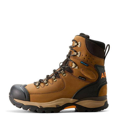 Ariat Endeavor 8 inch Soft-Toe Waterproof Insulated Boot Dusted Brown Detail