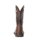 Ariat Groundwork Steel-Toe Wide Square Toe Work Boot Brown Upper