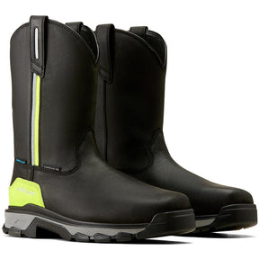 Ariat Intrepid Live Wire Composite-Toe Waterproof Work Boot Black Profile