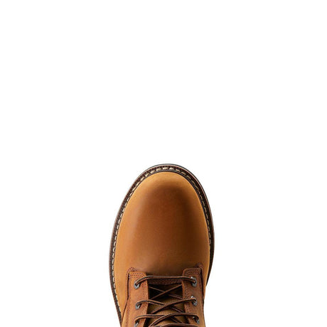 Ariat Logger Shock Shield Composite-Toe Waterproof Insulated Work Boot Copper Brown Heel