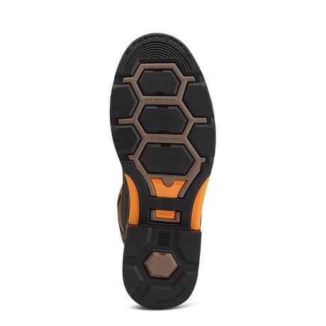 Ariat OverDrive XTR Composite-Toe Waterproof Work Boot Brown Cordura Medial