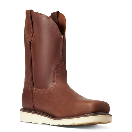 Ariat Rambler Steel-Toe Wedge Work Boot Foothill Brown Medial