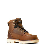 Ariat Rebar Lift 6 inch Composite-Toe Waterproof Work Boot Distressed Brown Medial