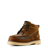 Ariat Rebar Lift Composite-Toe Chukka Work Boot Distressed Brown-Textured Detail