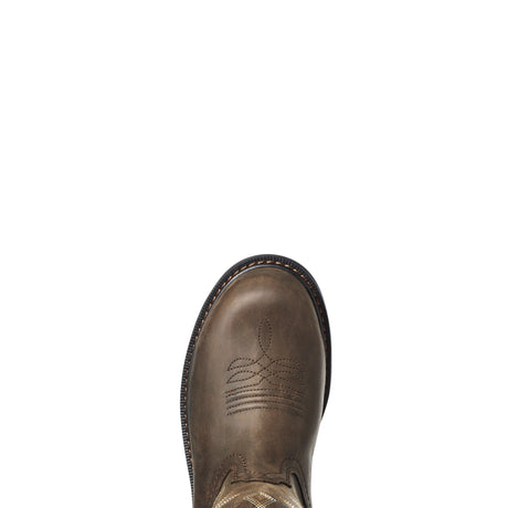 Ariat Riveter Women's CSA Waterproof Composite Toe Work Boot - Brown Sole