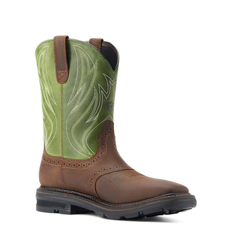 Ariat Sierra Shock Shield Soft-Toe Boot Dark Brown Medial