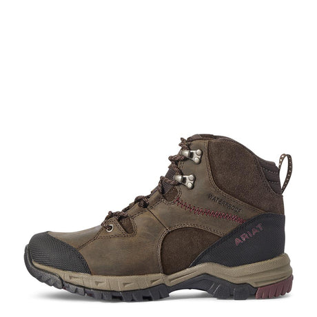 Ariat Skyline Mid Women's Waterproof Boot - Brown Heel