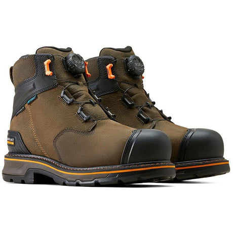 Ariat Stump Jumper 6 inch Composite-Toe Waterproof Work Boot Dark Hickory Profile