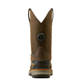 Ariat Stump Jumper BOA Composite-Toe Waterproof Pull-On Work Boot Iron Coffee Upper