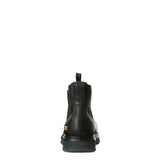 Ariat Turbo Carbon-Toe Waterproof Chelsea Work Boot Black Heel