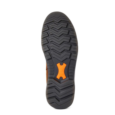 Ariat Turbo Outlaw 8 inch Carbon-Toe CSA Waterproof 400g Carbon Toe Work Boot Barley Brown Sole