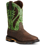 Ariat WorkHog VentTEK Composite-Toe Wide Square Toe Work Boot Bruin Brown Profile