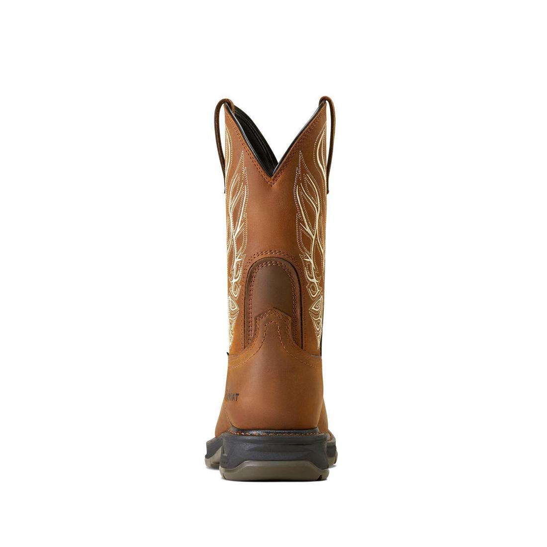 Ariat WorkHog XT Phoenix Carbon Toe Work Boot Distressed Brown Upper