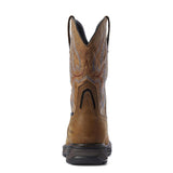 Ariat WorkHog XT Wide Square Toe Waterproof Work Boot Distressed Brown Upper