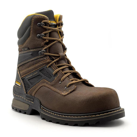 Avenger A-Max Dozer Waterproof Composite Toe 8" Boots - Brown A8710 Medial Image