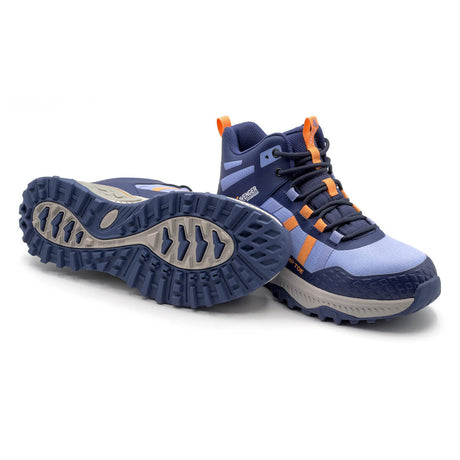 Avenger Aero Trail Mid Women's Waterproof Composite-Toe Work Boot Light Blue A8813