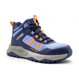 Avenger Aero Trail Mid Women's Waterproof Composite-Toe Work Boot Light Blue A8813 Medial Image