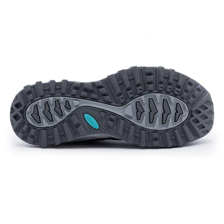 Avenger Aero Trail Women’s Composite Toe Work Shoes – Grey/Teal A1251 Sole Image