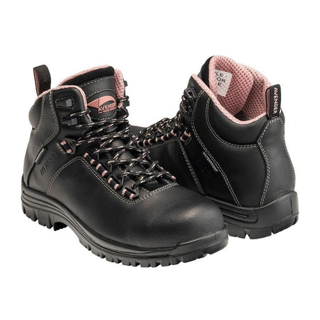 Avenger Breaker Women’s Puncture Resistant Comp-Toe Work Boots – Black A7287