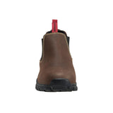 Avenger Flight Composite Toe SD10 Romeo Work Shoe – Brown A7030 Front Image