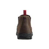 Avenger Flight Composite Toe SD10 Romeo Work Shoe – Brown A7030 Heel Image