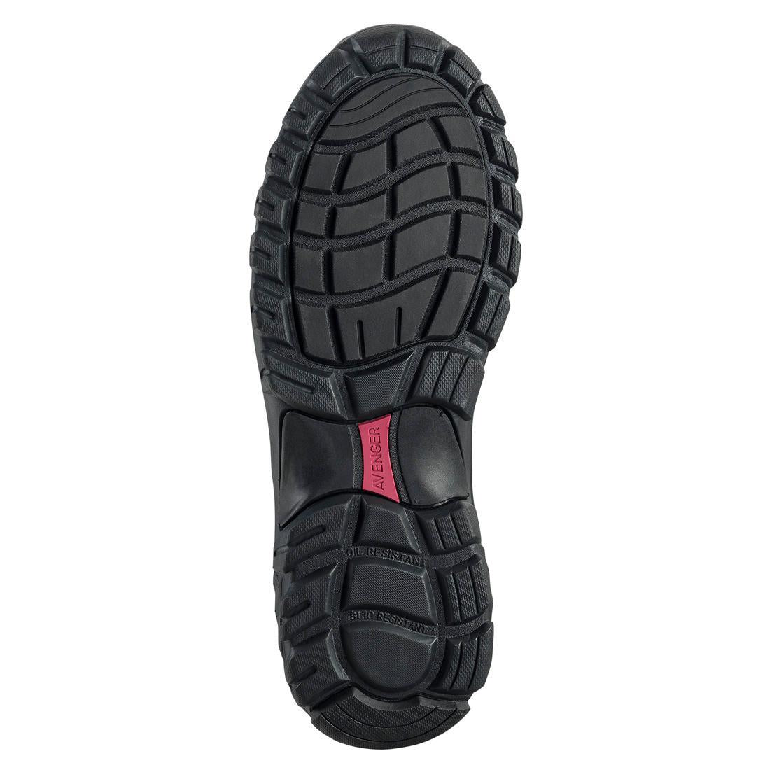 Avenger Flight Composite Toe SD10 Romeo Work Shoe – Brown A7030 Sole Image