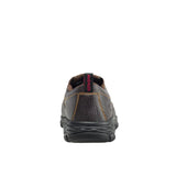 Avenger Flight SD10 Alloy Toe Slip-On Work Shoes – Brown A7000 Heel Image