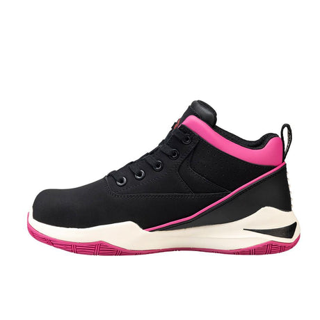 Avenger Reaction Women’s Aluminum Toe Work Boots – Black/Pink A1001
