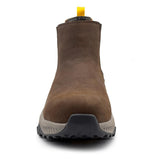 Avenger Summit Trail Composite Toe Chelsea Work Boot – Brown A8806 Front Image