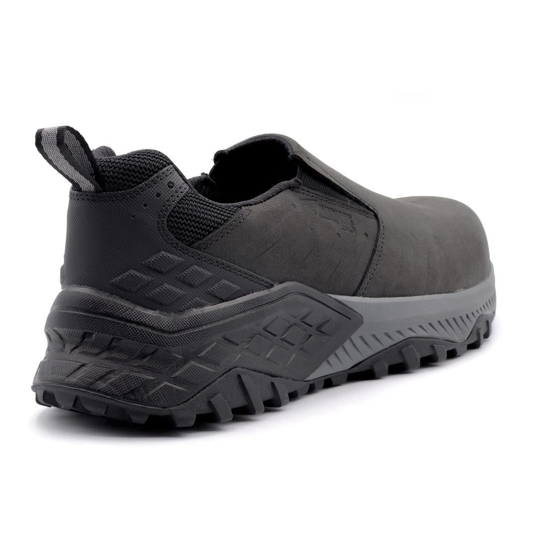 Avenger Summit Trail Women’s Composite Toe SD10 Work Shoes – Black A8843 Heel Image