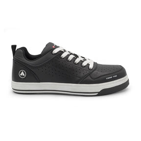 Airwalk Arena Composite Toe Work Shoes – Black/White 1
