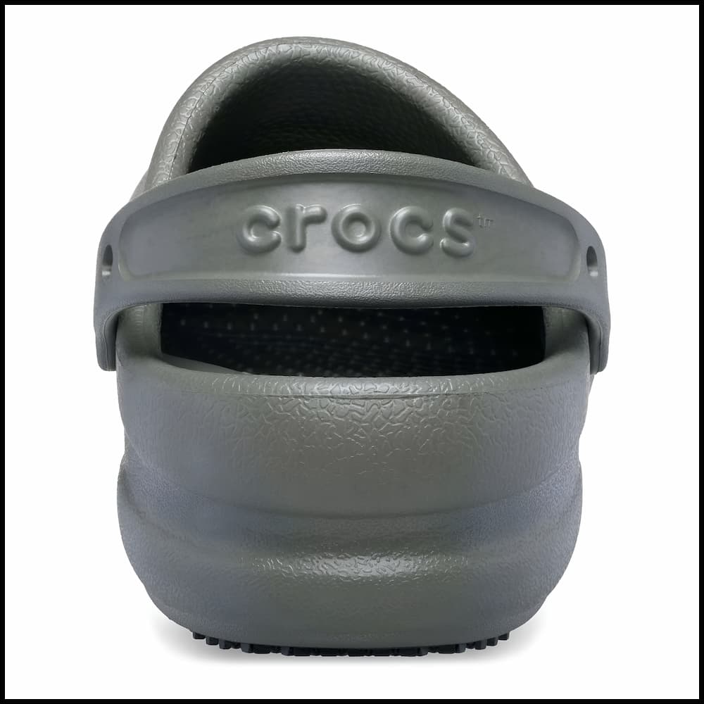 Crocs Classic Work Clog Charcoal back
