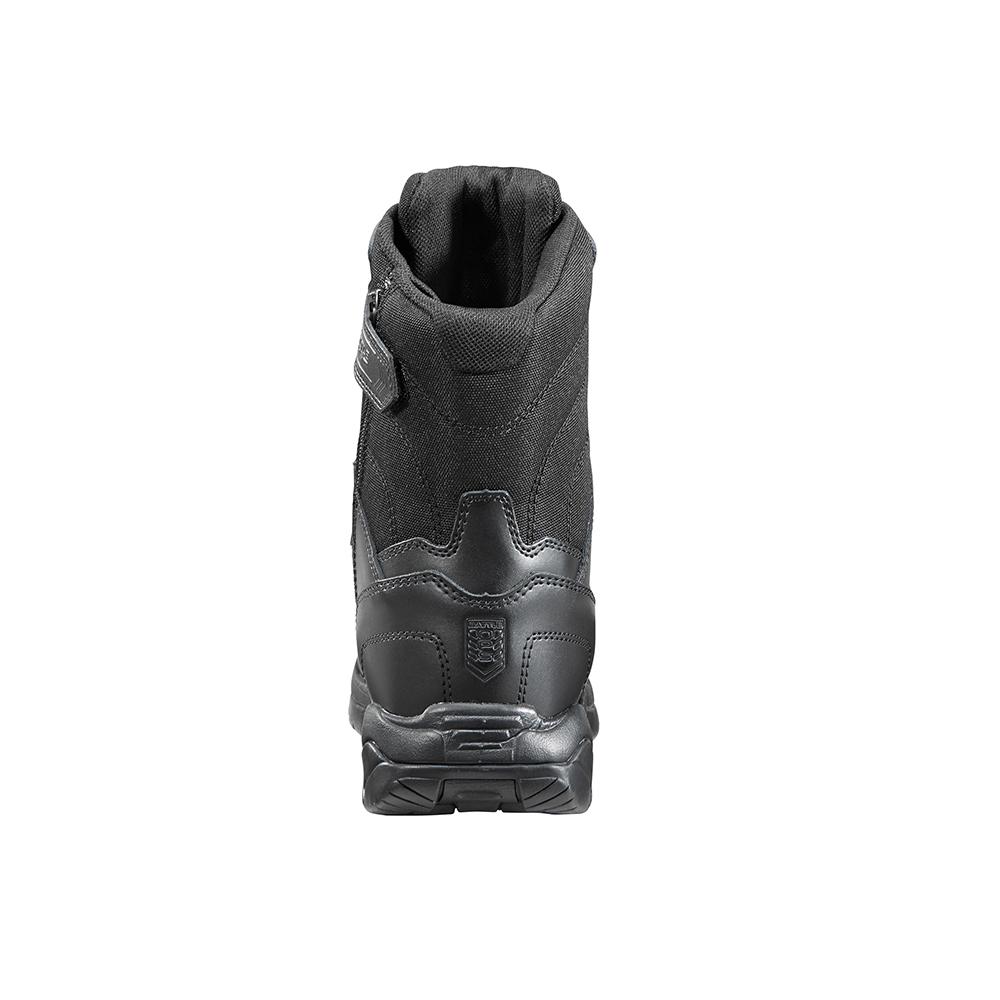 Black Diamond 8" Side Zip Waterproof Tactical Boot Black back view