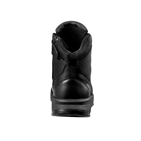 Black Diamond 6" Waterproof Side Zip Composite-Toe Tactical Work Boot Black back view