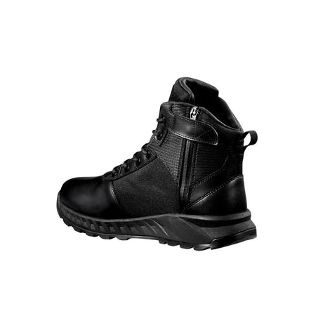 Black Diamond 6" Waterproof Side Zip Composite-Toe Tactical Work Boot Black side view