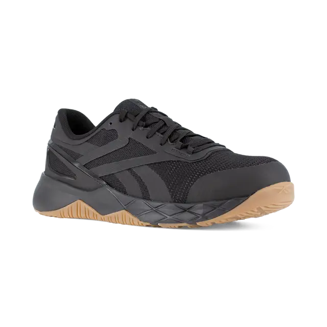 Nanoflex Tr Composite-Toe Athletic Work Shoe Black/Brown