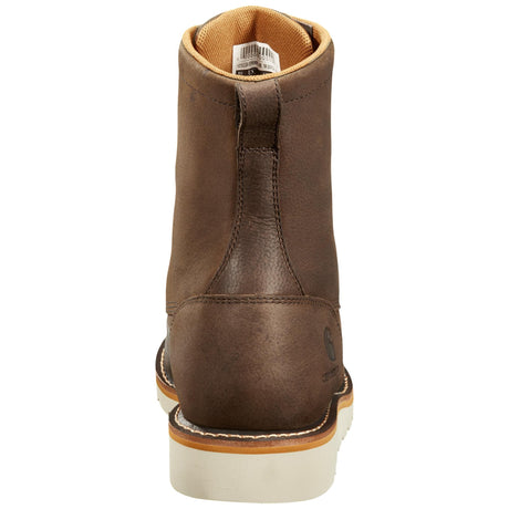 Carhartt 8" Waterproof Moc Toe Wedge Boot - Dark Brown back side