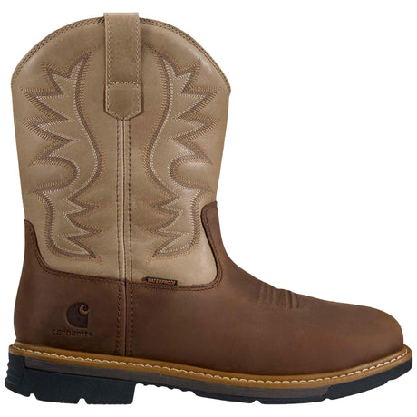 Carhartt Bandera WP Steel Toe Wellington - Brown/Cream cover