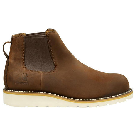 Carhartt 5" Wedge Soft Toe Chelsea Dark Brown Profile View