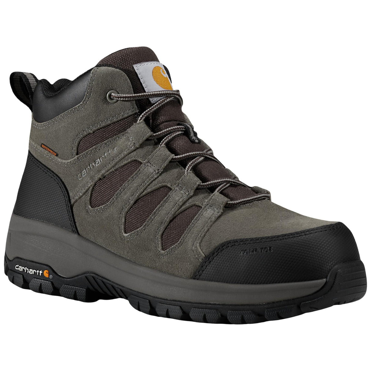 Carhartt Dearborn Mid Waterproof Comp Toe Boot - Greige side image