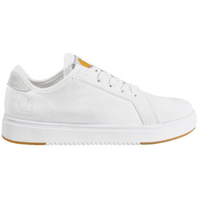 Carhartt 3" Women's Detroit Canvas Soft-Toe Sneaker White Profile View