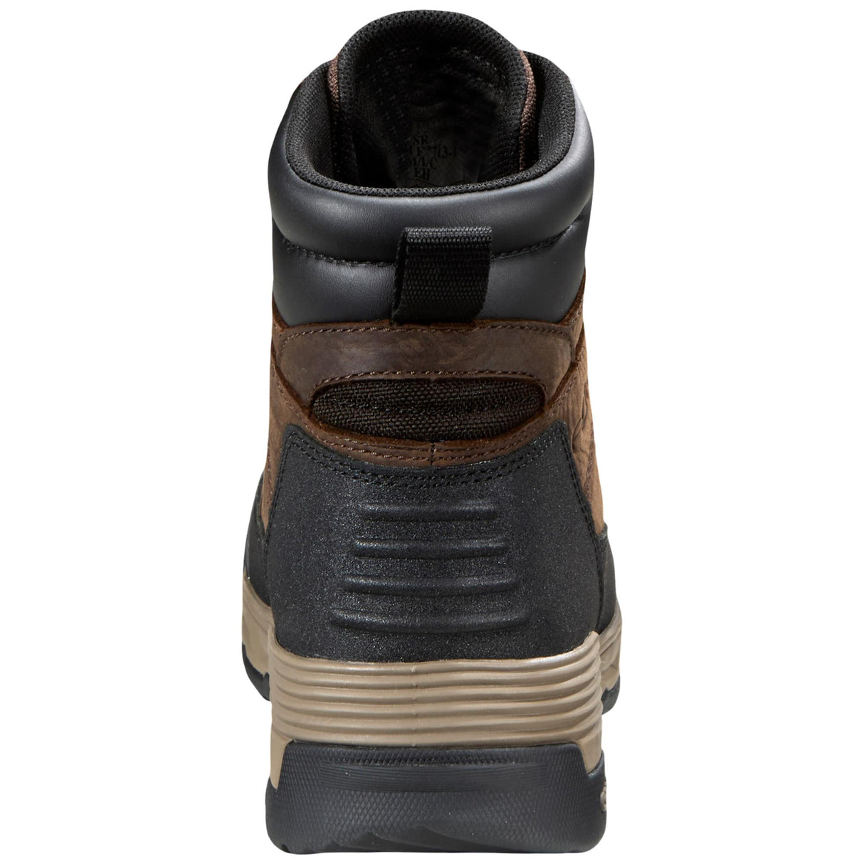 Carhartt Force HD 6" WP Insulated Comp Toe Boot - Dk Brn back side